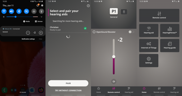 Single Sided Deafness (SSD) CROS Hearing Aids Compared: Oticon Opn S2